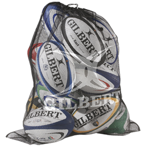 Gilbert Rugby Fine Mesh Ball Bag S Original Brand Ball Bag