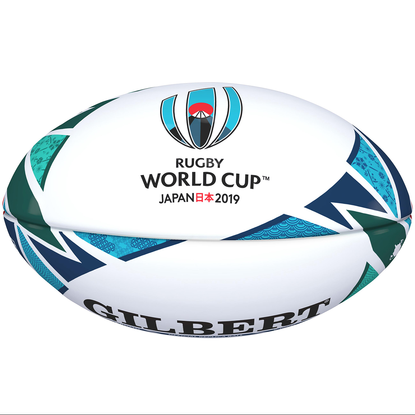 Gilbert Rugby Ball RWC 2025 Mini Replik - Offizielles Rugby World Cup Design
